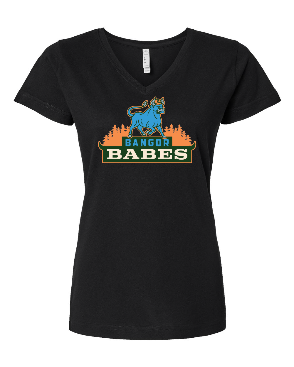 Bangor Babes Women's V-Neck T-Shirt (Click to see all available colors)