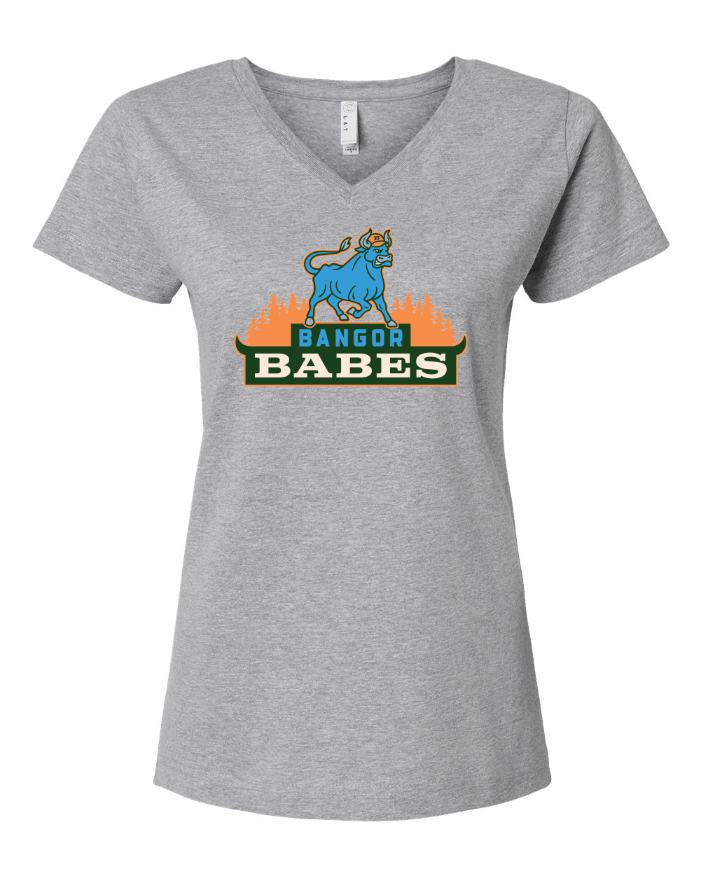 Bangor Babes Women's V-Neck T-Shirt (Click to see all available colors)