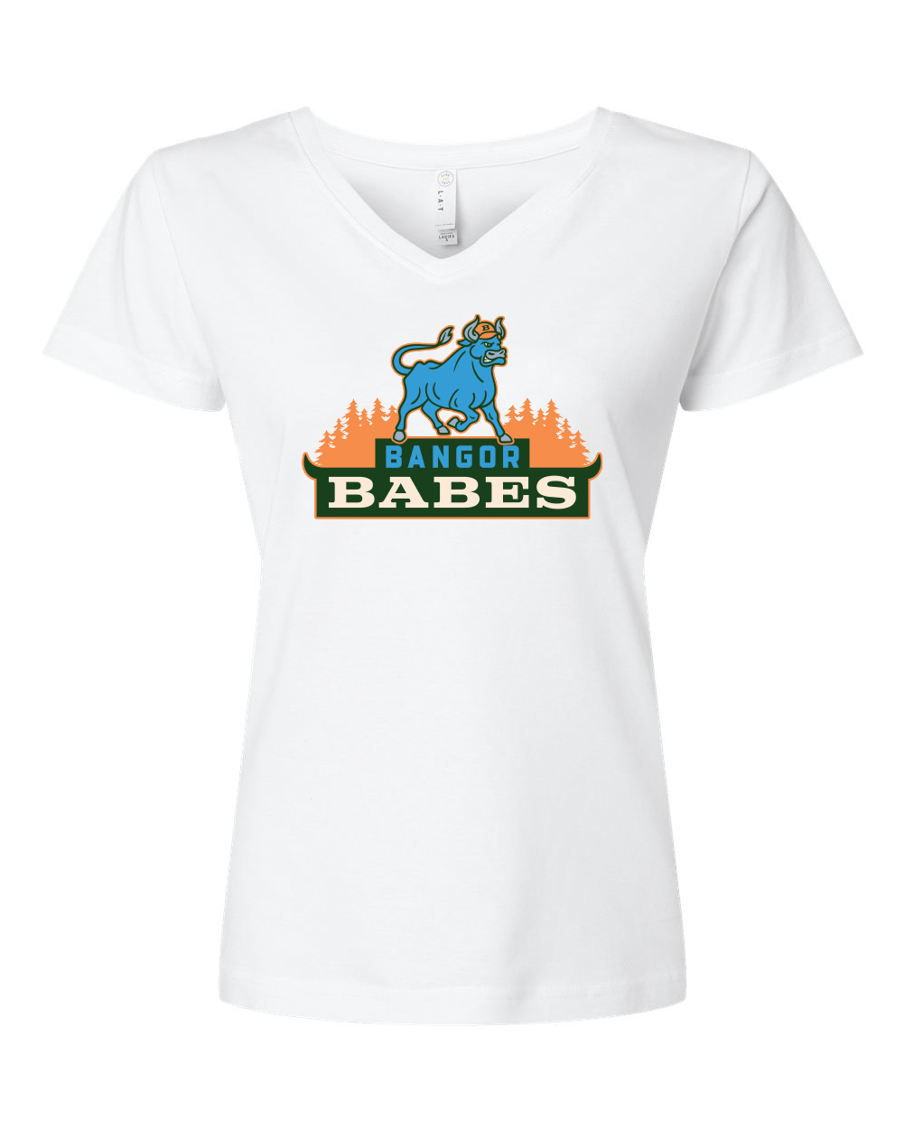Bangor Babes Women's V-Neck T-Shirt (Click to see all available colors)